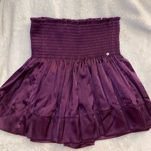 Size small eggplant purple natural life skort